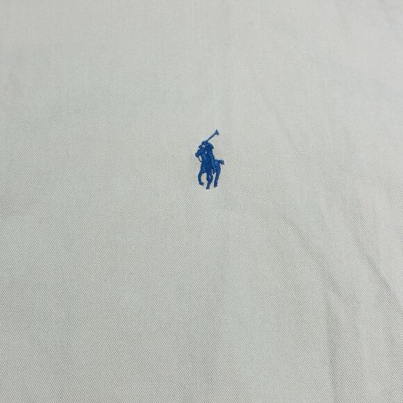 Ralph Lauren Polo Shirt Men’s‎ XL Beige Button Down Long Sleeve Preppy - Picture 2 of 10